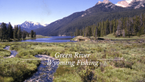 Image of Green River leaving the Wind River Range - green river wyoming fishing
