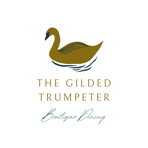 Image of Gilded Trumpter Logo - Swan Valley Restaurant