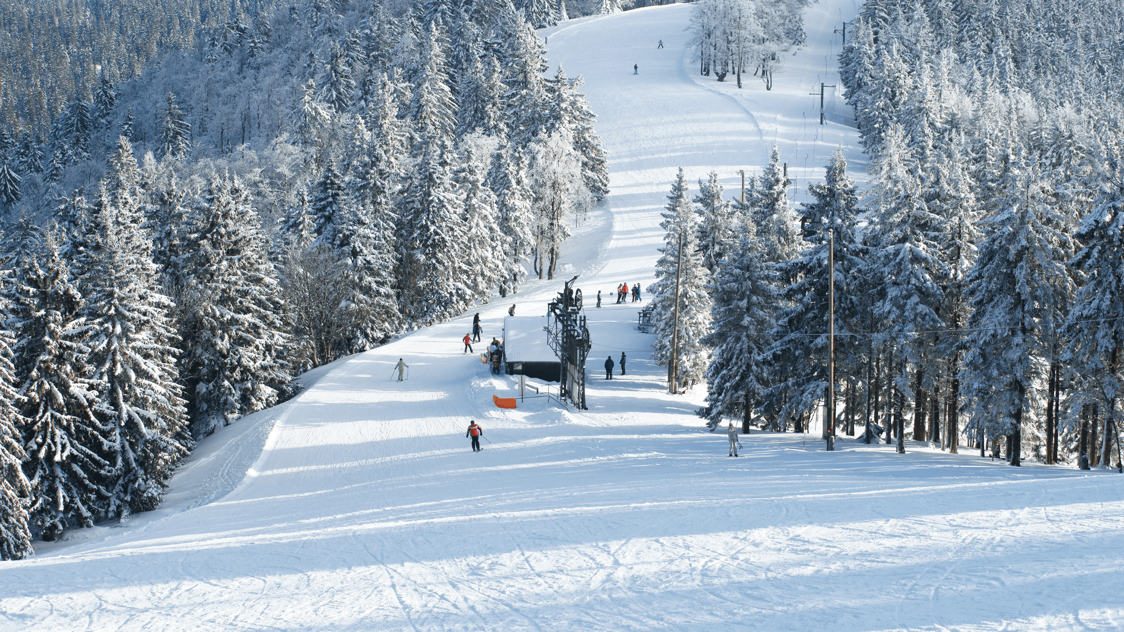 Image of downhill at Kelly Canyon Ski Resort
